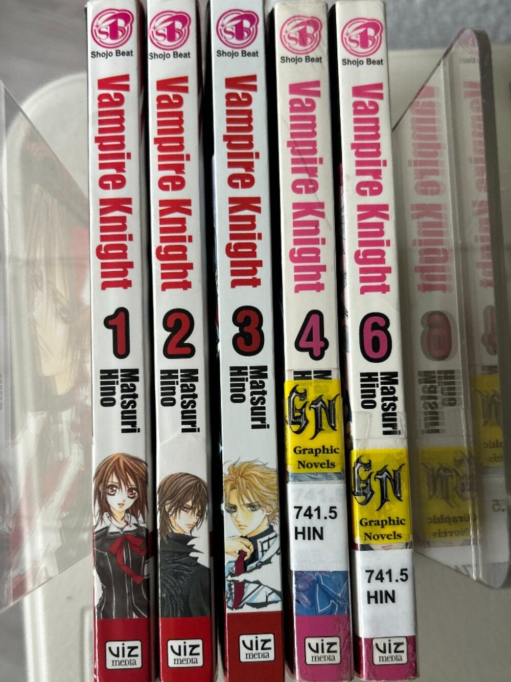 📚 Vampire Knight Manga | Vols 1-4, 6 | Manga